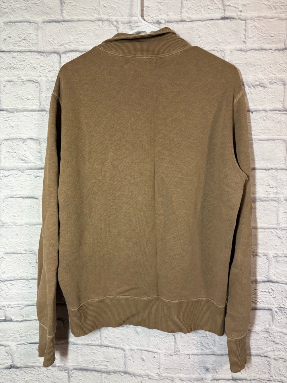 Polo by Ralph Lauren Men's Tan Long-Sleeve sweatshirt, Large - Picture 2 of 6